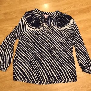 Lilly Pulitzer Silk Elsa Top